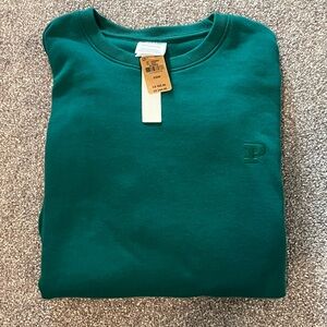 NWT Victorias Secret PINK Turquoise Sweatshirt, Size XS